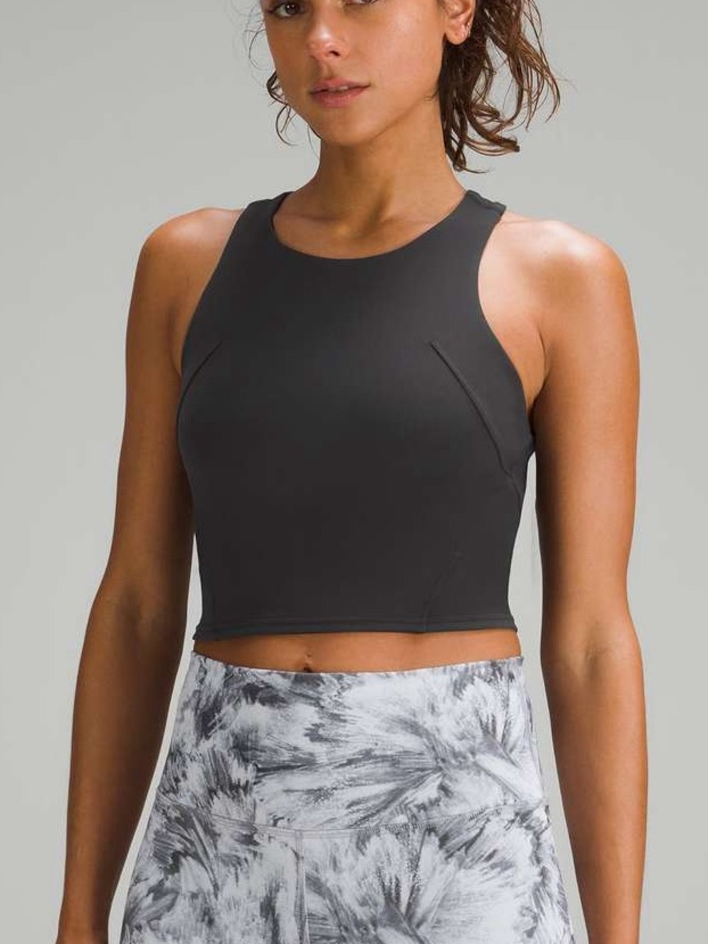 Lululemon Wunder Train Racerback Tank Top Black SZ 6